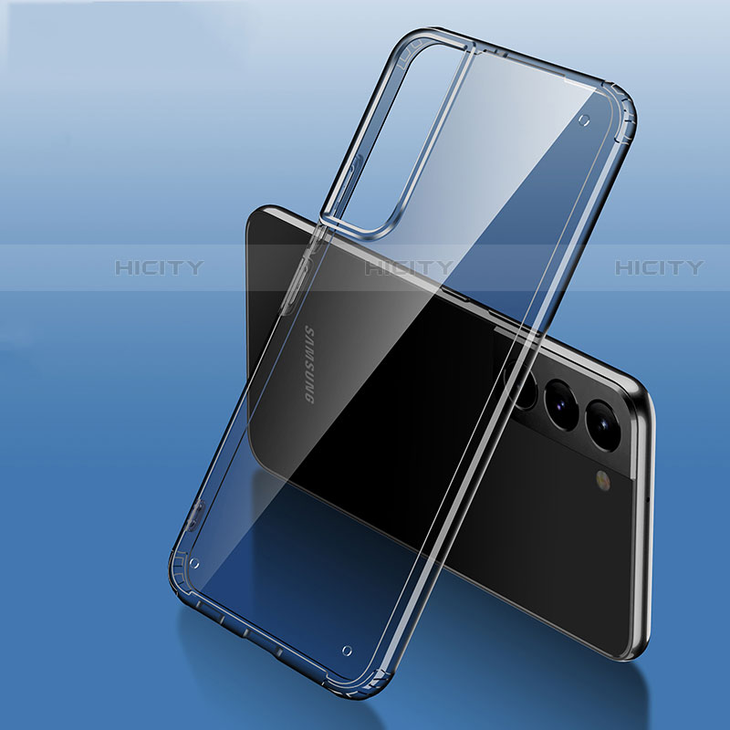 Custodia Silicone Trasparente Ultra Sottile Cover Morbida H10 per Samsung Galaxy S21 FE 5G Grigio