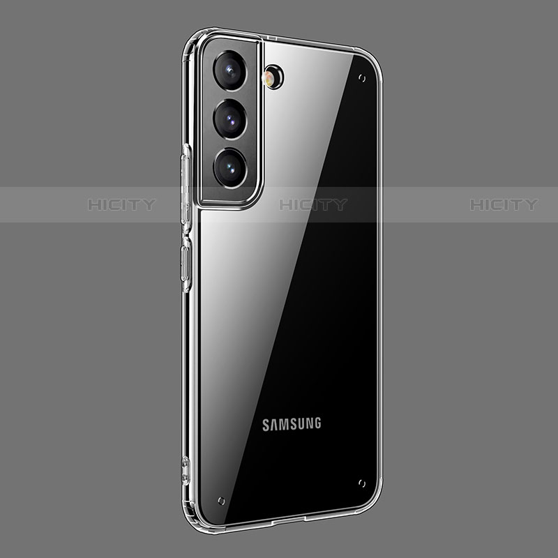 Custodia Silicone Trasparente Ultra Sottile Cover Morbida H11 per Samsung Galaxy S21 FE 5G Grigio