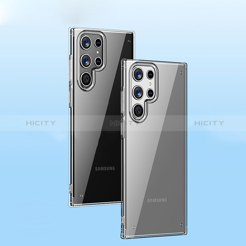 Custodia Silicone Trasparente Ultra Sottile Cover Morbida H11 per Samsung Galaxy S24 Ultra 5G