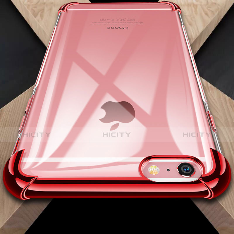 Custodia Silicone Trasparente Ultra Sottile Cover Morbida HC01 per Apple iPhone 6S