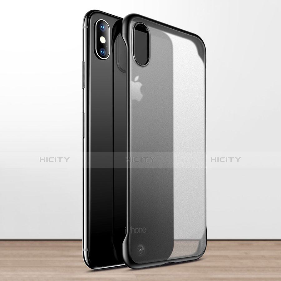 Custodia Silicone Trasparente Ultra Sottile Cover Morbida HT01 per Apple iPhone X