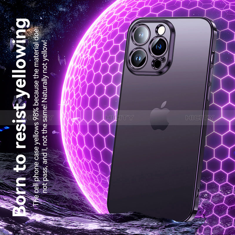 Custodia Silicone Trasparente Ultra Sottile Cover Morbida LD1 per Apple iPhone 14 Plus