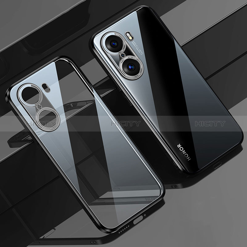 Custodia Silicone Trasparente Ultra Sottile Cover Morbida LD1 per Huawei Honor 60 Pro 5G