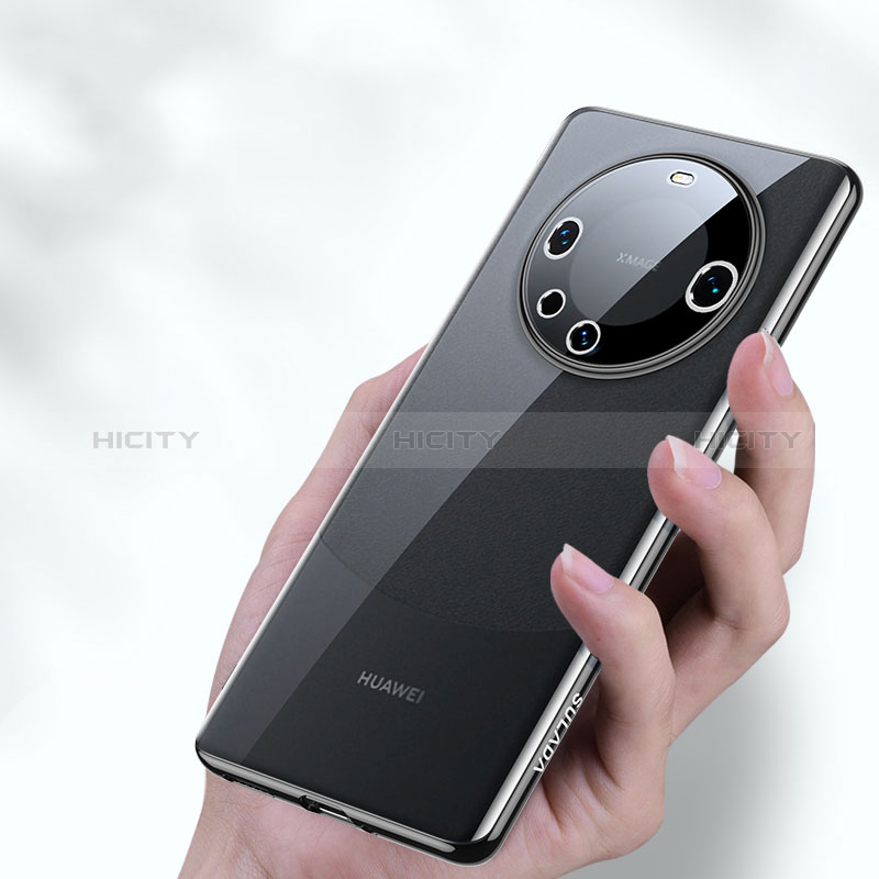 Custodia Silicone Trasparente Ultra Sottile Cover Morbida LD1 per Huawei Mate 60 Pro+ Plus
