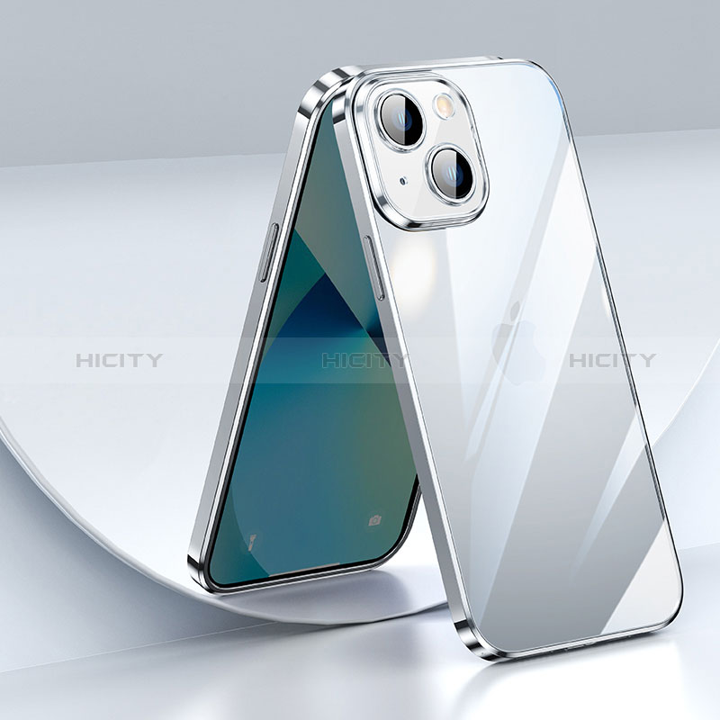Custodia Silicone Trasparente Ultra Sottile Cover Morbida LD2 per Apple iPhone 14