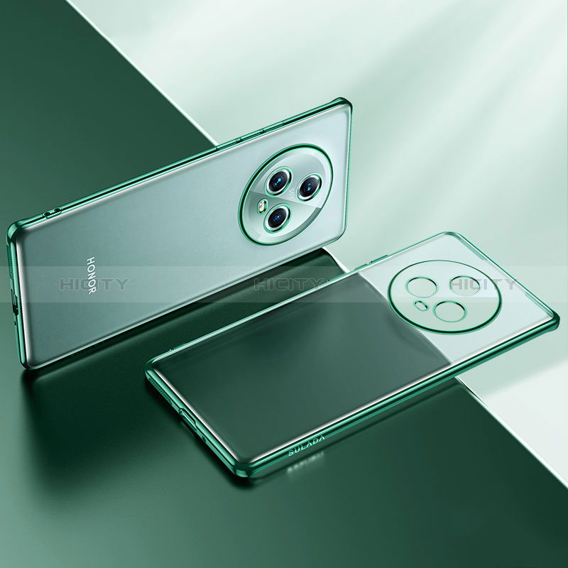 Custodia Silicone Trasparente Ultra Sottile Cover Morbida LD2 per Huawei Honor Magic5 5G