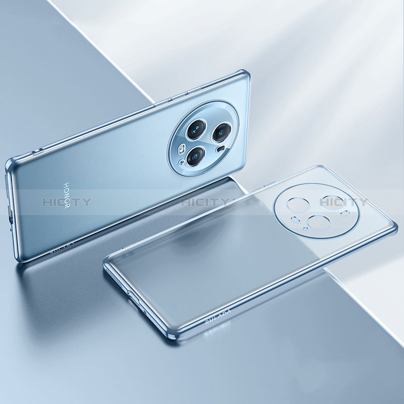 Custodia Silicone Trasparente Ultra Sottile Cover Morbida LD2 per Huawei Honor Magic5 Pro 5G