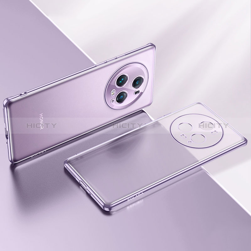 Custodia Silicone Trasparente Ultra Sottile Cover Morbida LD2 per Huawei Honor Magic5 Pro 5G
