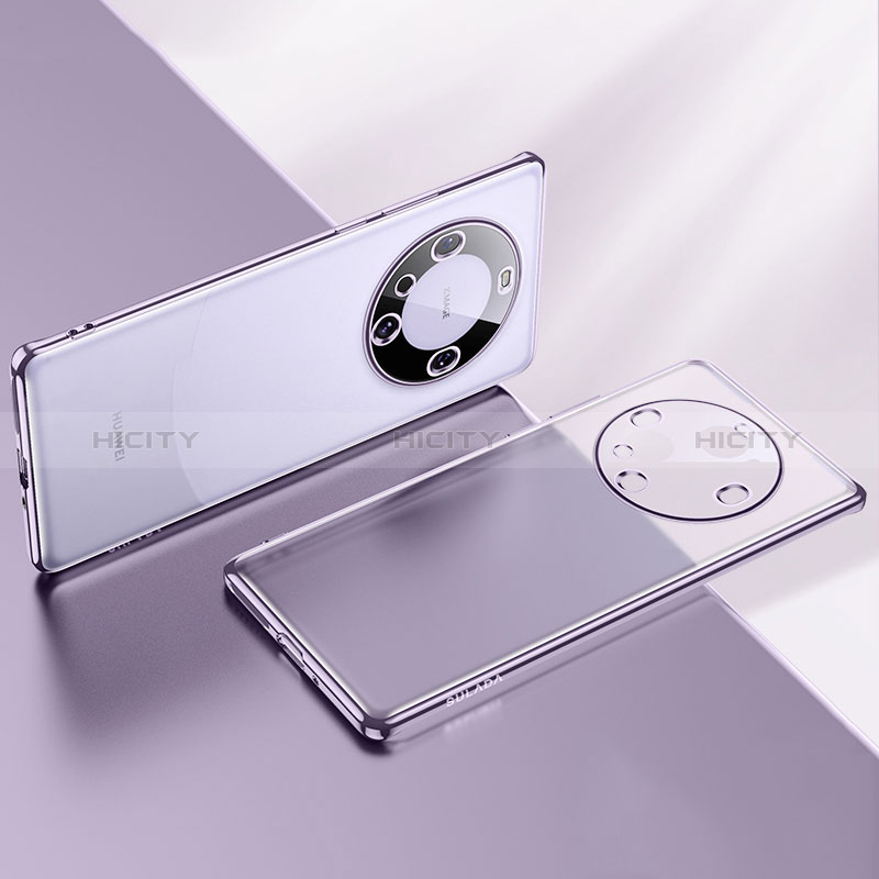 Custodia Silicone Trasparente Ultra Sottile Cover Morbida LD2 per Huawei Mate 60