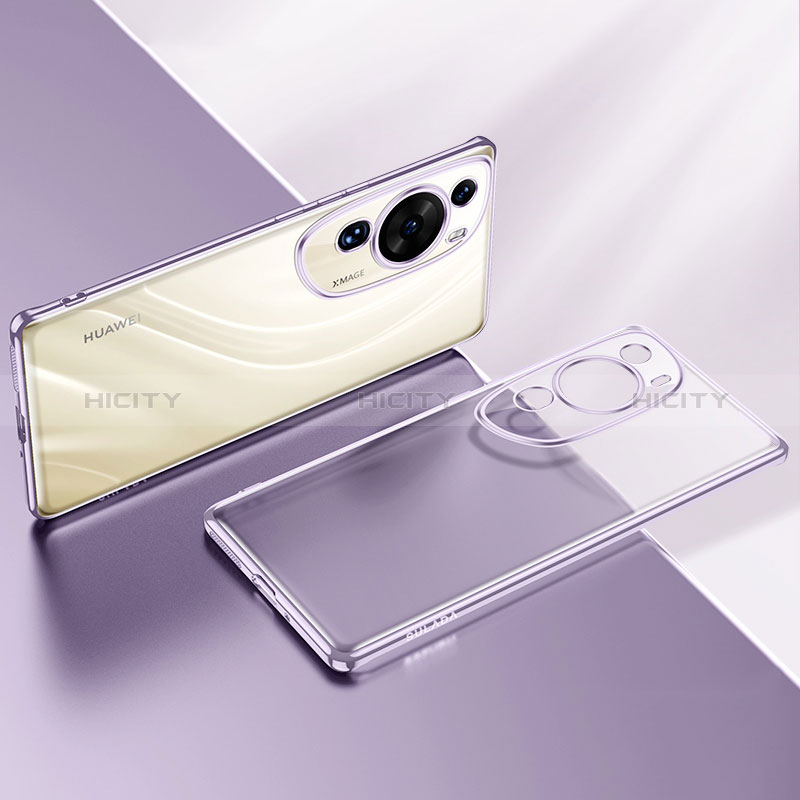 Custodia Silicone Trasparente Ultra Sottile Cover Morbida LD2 per Huawei P60 Art