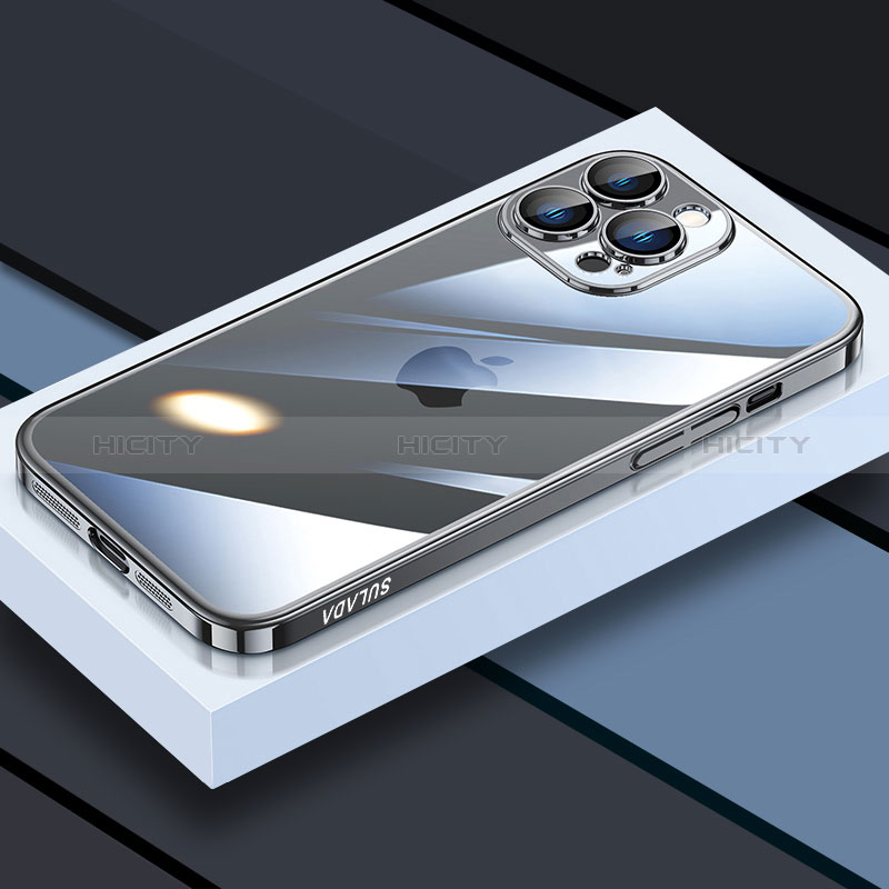 Custodia Silicone Trasparente Ultra Sottile Cover Morbida LD4 per Apple iPhone 13 Pro