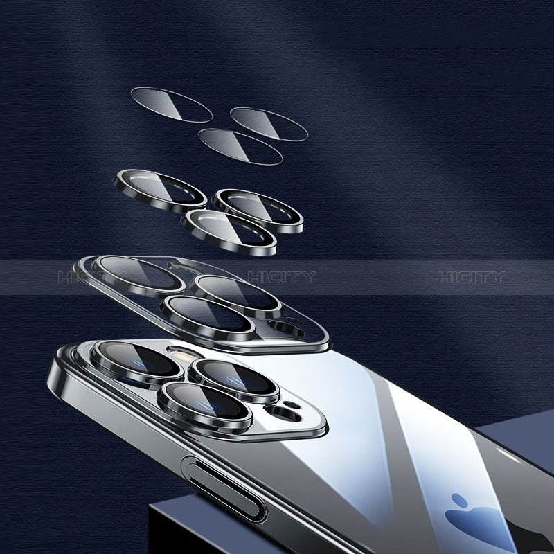 Custodia Silicone Trasparente Ultra Sottile Cover Morbida LD4 per Apple iPhone 15 Pro Max