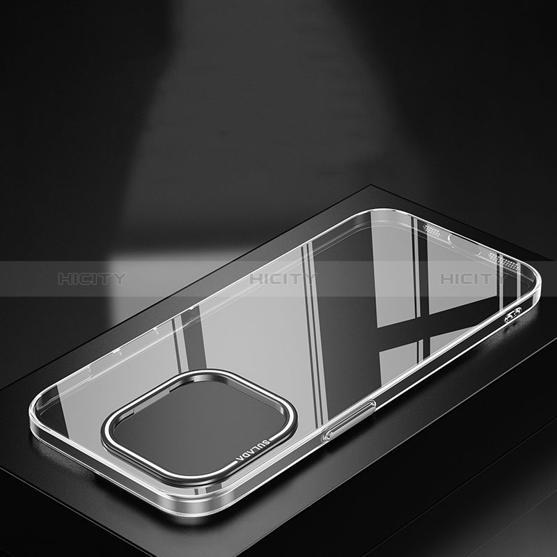 Custodia Silicone Trasparente Ultra Sottile Cover Morbida LD6 per Apple iPhone 14 Pro Max