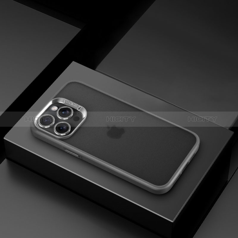 Custodia Silicone Trasparente Ultra Sottile Cover Morbida LD8 per Apple iPhone 14 Pro