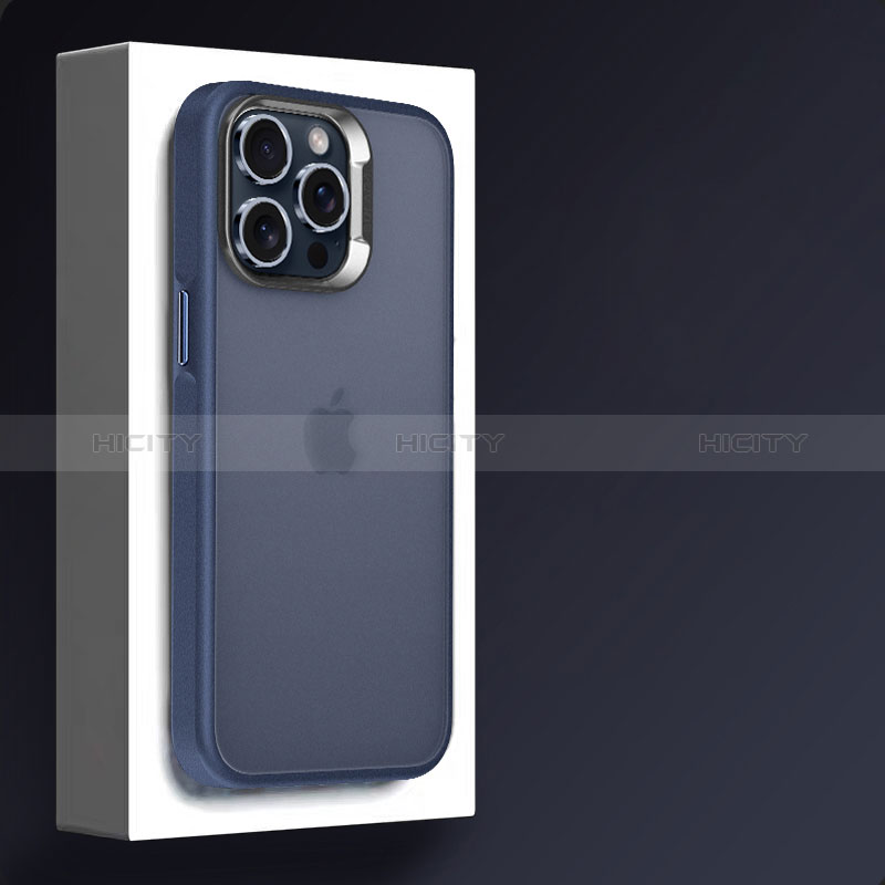 Custodia Silicone Trasparente Ultra Sottile Cover Morbida LD8 per Apple iPhone 15 Pro Max