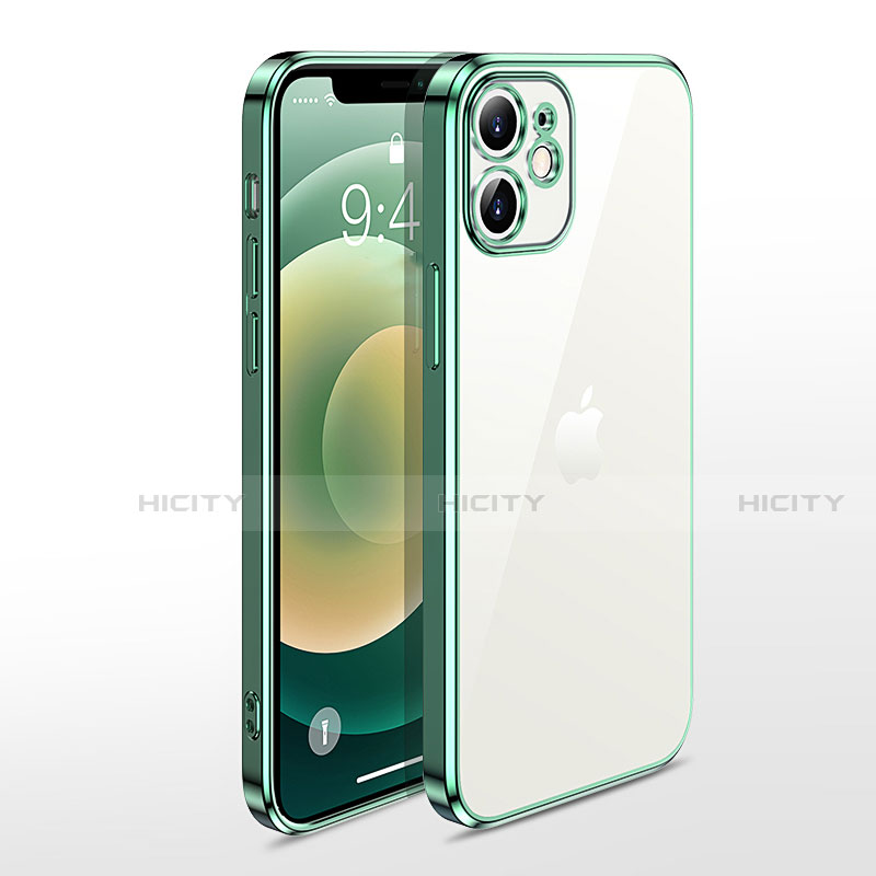 Custodia Silicone Trasparente Ultra Sottile Cover Morbida N04 per Apple iPhone 12