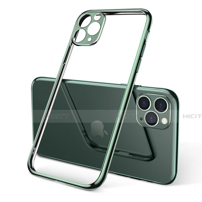 Custodia Silicone Trasparente Ultra Sottile Cover Morbida S01 per Apple iPhone 11 Pro