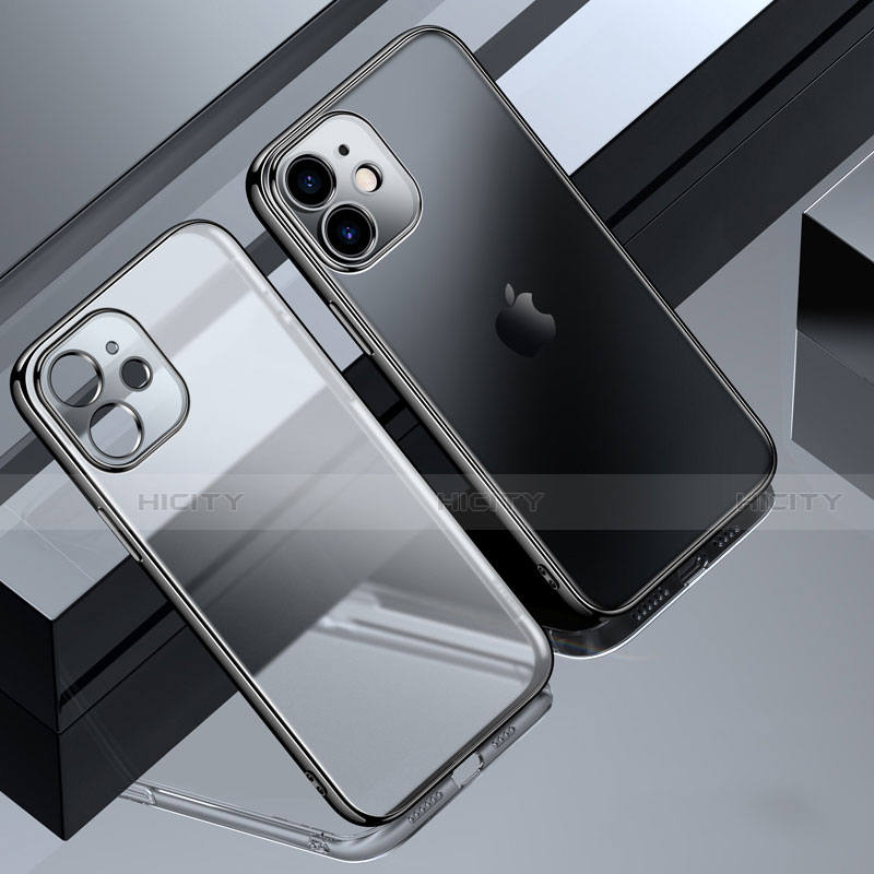 Custodia Silicone Trasparente Ultra Sottile Cover Morbida S01 per Apple iPhone 12