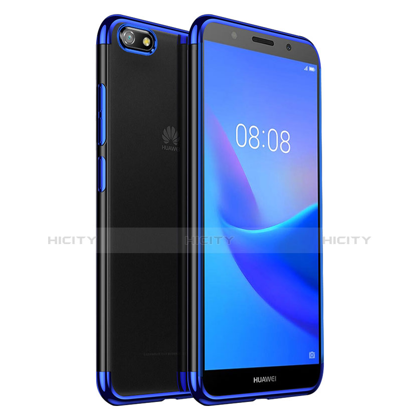 Custodia Silicone Trasparente Ultra Sottile Cover Morbida S01 per Huawei Enjoy 8e Lite