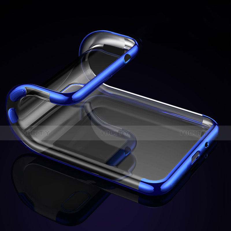 Custodia Silicone Trasparente Ultra Sottile Cover Morbida S01 per Huawei Honor Play 7