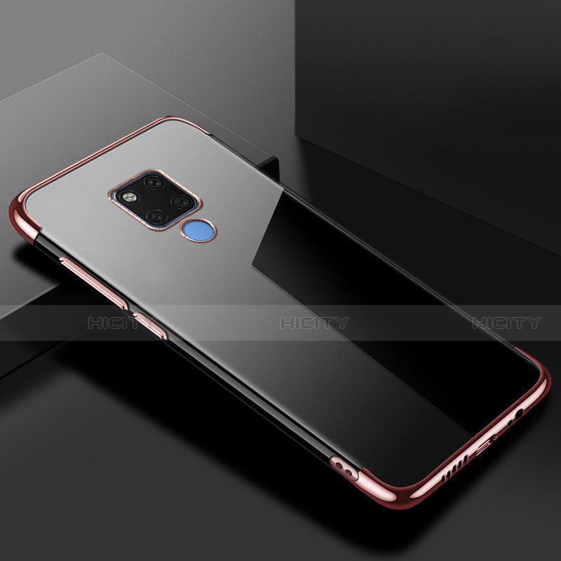Custodia Silicone Trasparente Ultra Sottile Cover Morbida S01 per Huawei Mate 20 X 5G