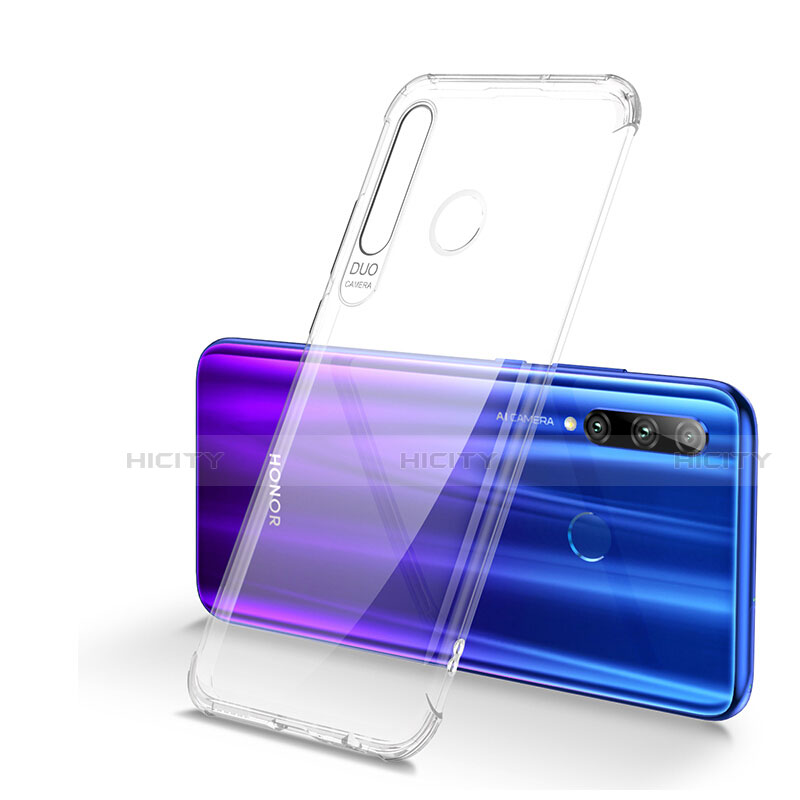 Custodia Silicone Trasparente Ultra Sottile Cover Morbida S01 per Huawei P Smart+ Plus (2019)
