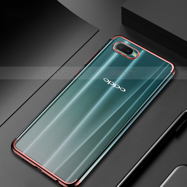 Custodia Silicone Trasparente Ultra Sottile Cover Morbida S01 per Oppo RX17 Neo