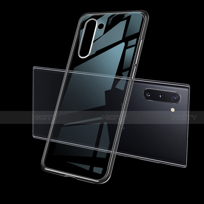 Custodia Silicone Trasparente Ultra Sottile Cover Morbida S01 per Samsung Galaxy Note 10