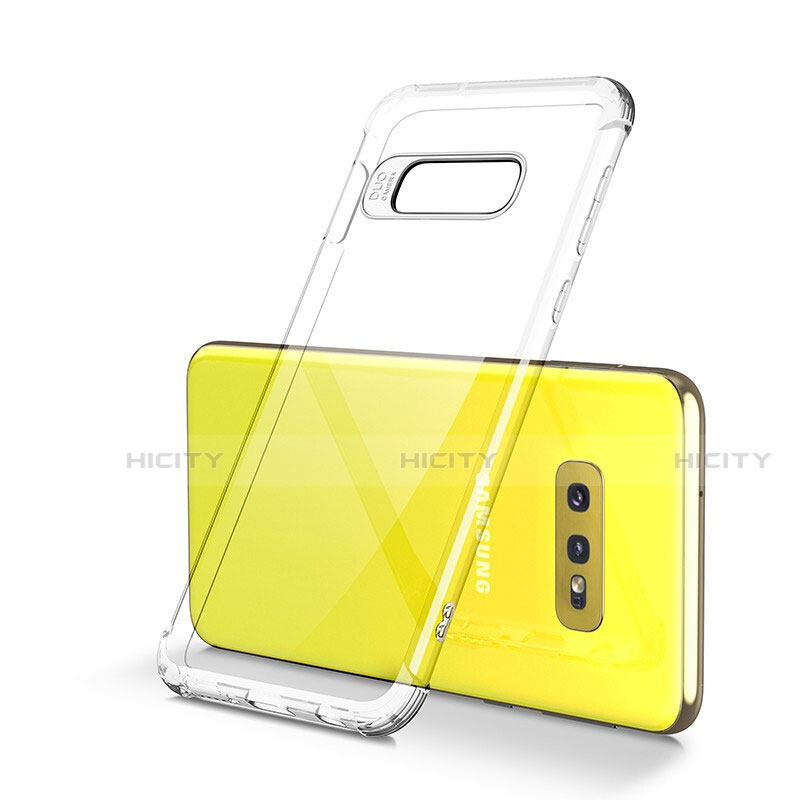 Custodia Silicone Trasparente Ultra Sottile Cover Morbida S01 per Samsung Galaxy S10e