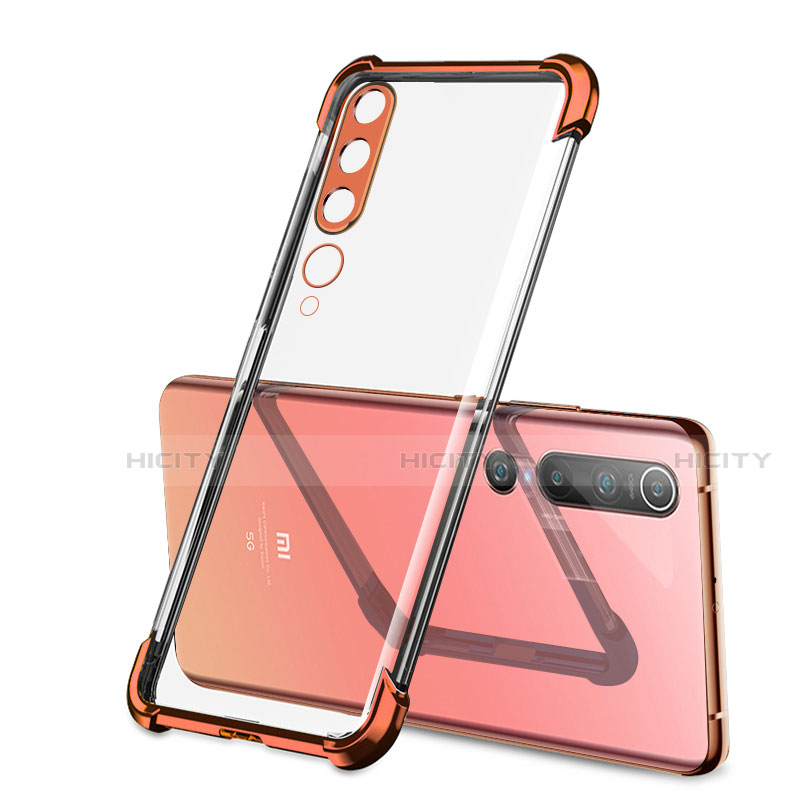 Custodia Silicone Trasparente Ultra Sottile Cover Morbida S01 per Xiaomi Mi 10