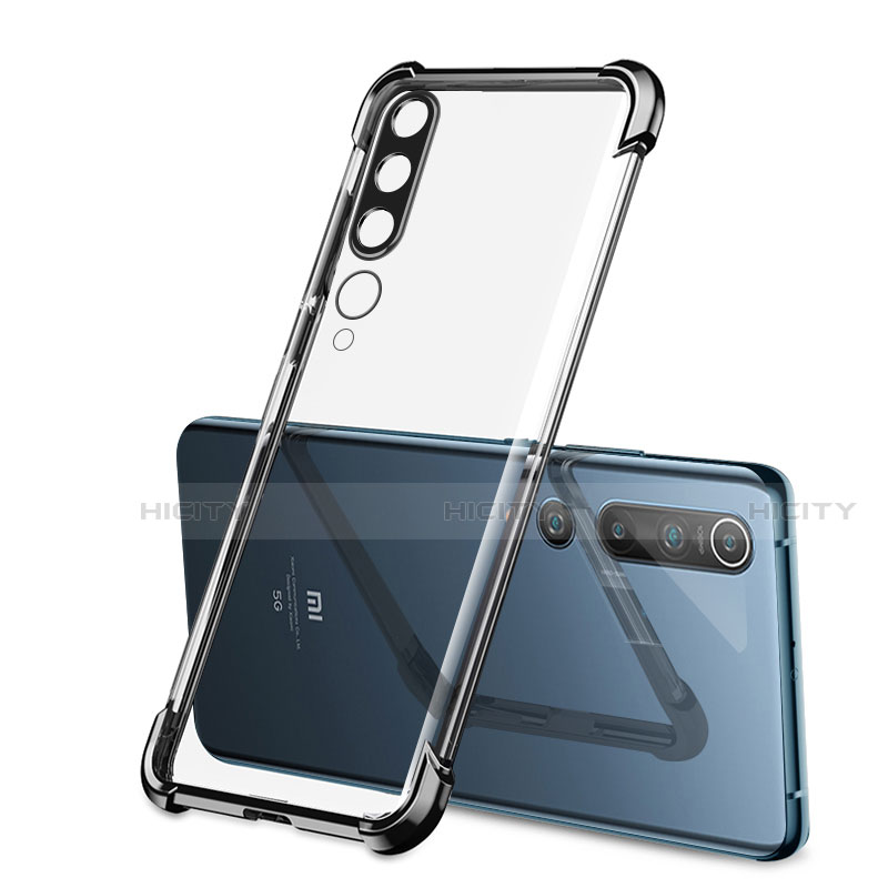 Custodia Silicone Trasparente Ultra Sottile Cover Morbida S01 per Xiaomi Mi 10