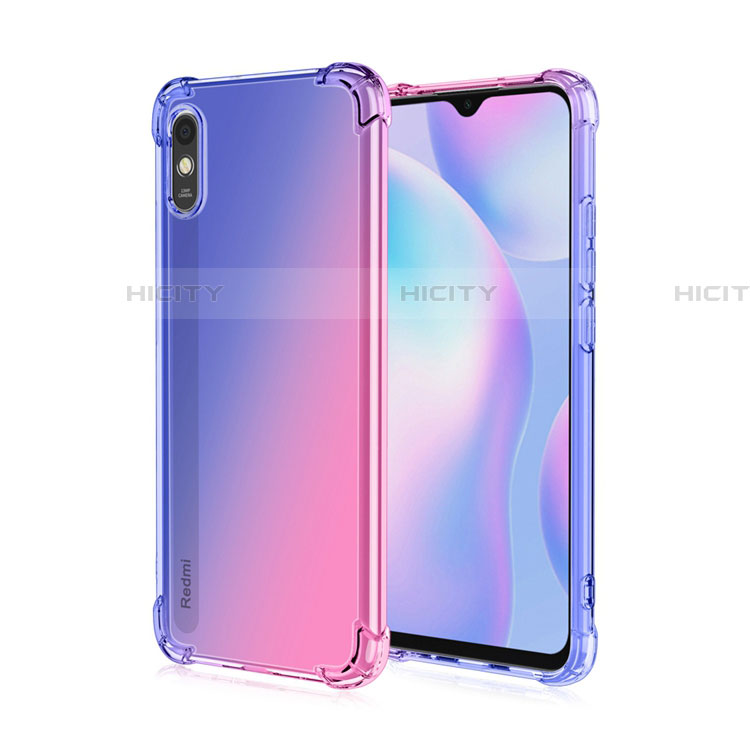 Custodia Silicone Trasparente Ultra Sottile Cover Morbida S01 per Xiaomi Redmi 9A