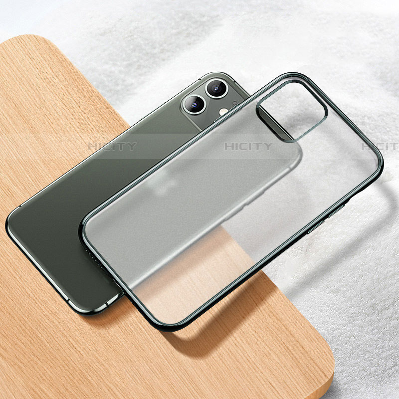 Custodia Silicone Trasparente Ultra Sottile Cover Morbida S02 per Apple iPhone 11