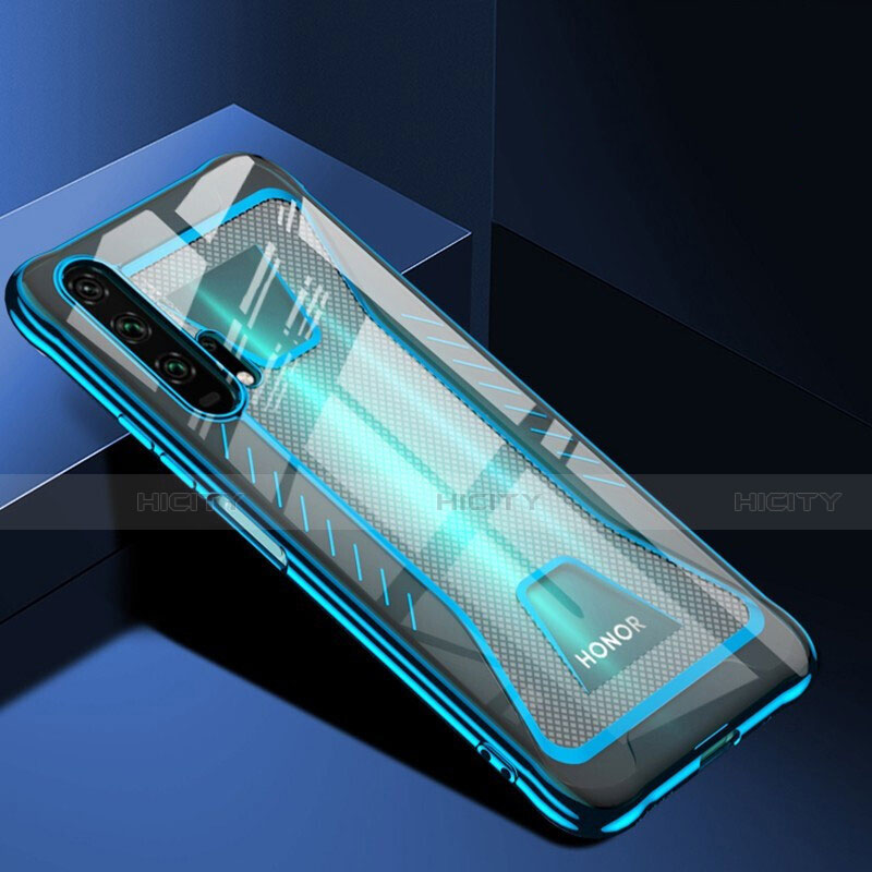 Custodia Silicone Trasparente Ultra Sottile Cover Morbida S02 per Huawei Honor 20 Pro