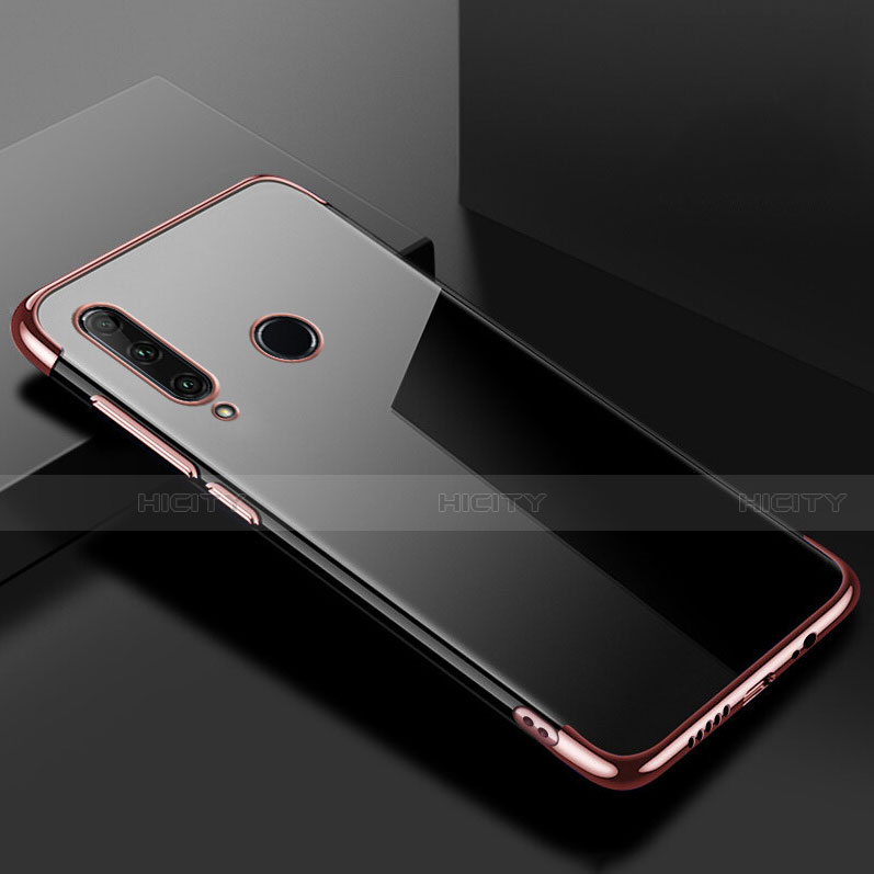 Custodia Silicone Trasparente Ultra Sottile Cover Morbida S02 per Huawei Honor 20i