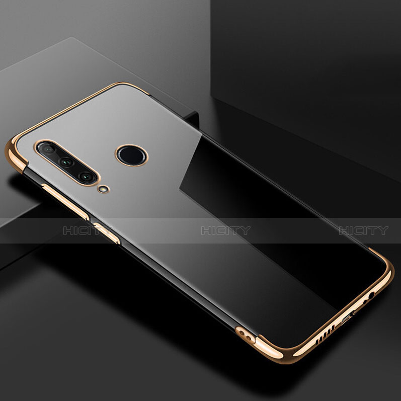 Custodia Silicone Trasparente Ultra Sottile Cover Morbida S02 per Huawei P Smart+ Plus (2019)