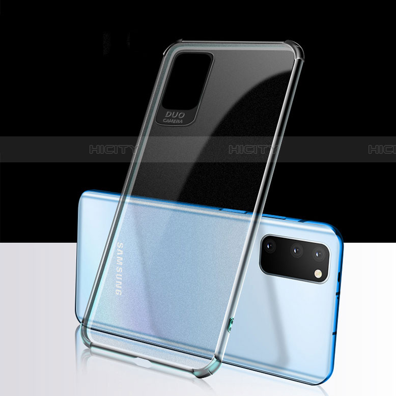 Custodia Silicone Trasparente Ultra Sottile Cover Morbida S02 per Samsung Galaxy S20 5G Chiaro