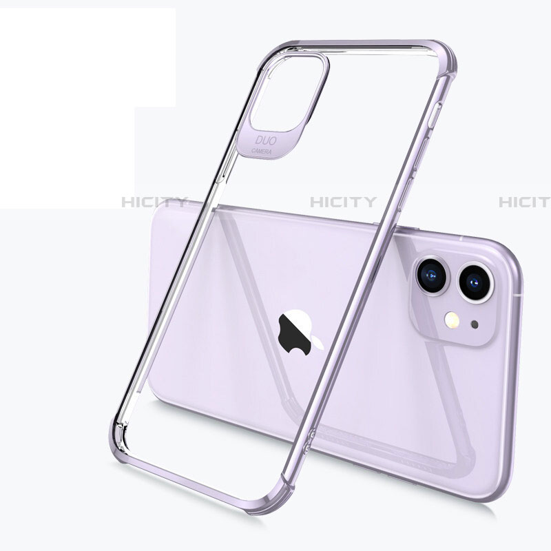 Custodia Silicone Trasparente Ultra Sottile Cover Morbida S03 per Apple iPhone 11