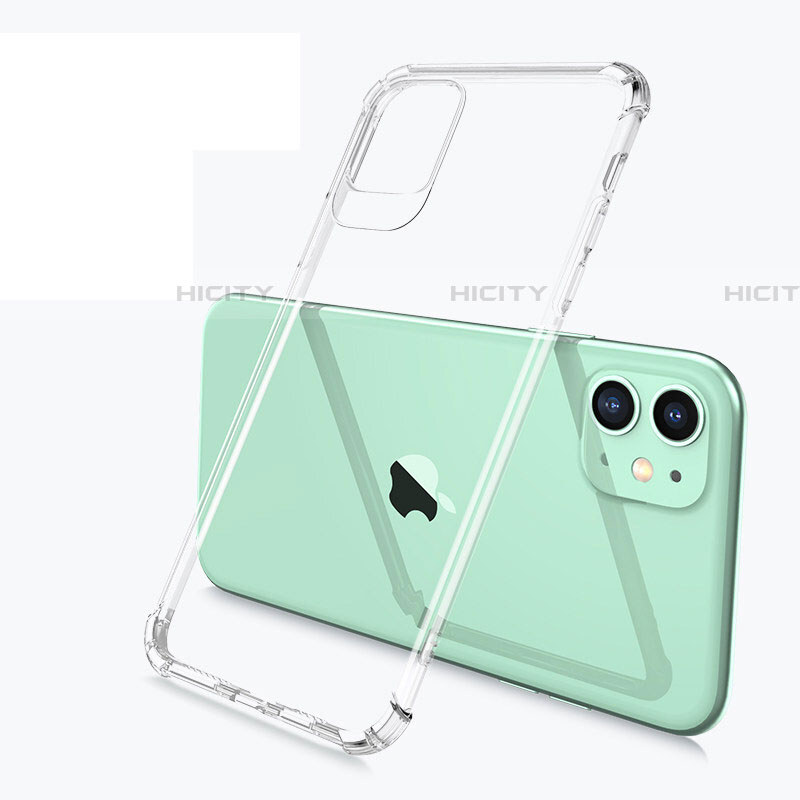 Custodia Silicone Trasparente Ultra Sottile Cover Morbida S03 per Apple iPhone 11
