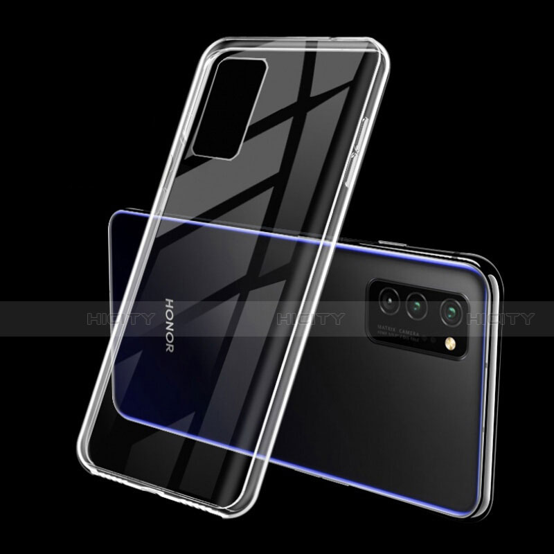 Custodia Silicone Trasparente Ultra Sottile Cover Morbida S03 per Huawei Honor View 30 Pro 5G