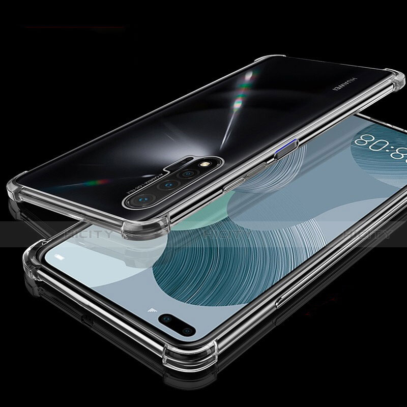 Custodia Silicone Trasparente Ultra Sottile Cover Morbida S03 per Huawei Nova 6 5G