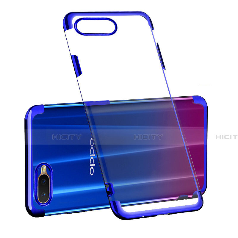 Custodia Silicone Trasparente Ultra Sottile Cover Morbida S03 per Oppo K1