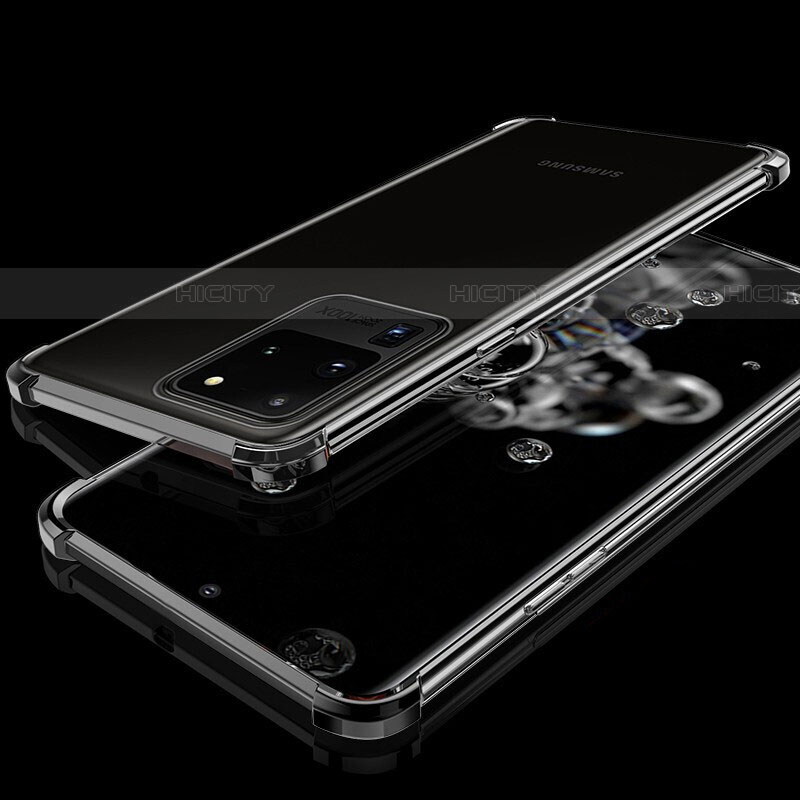 Custodia Silicone Trasparente Ultra Sottile Cover Morbida S03 per Samsung Galaxy S20 Ultra