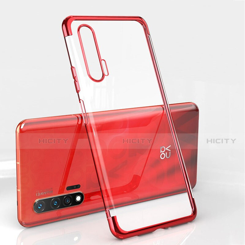 Custodia Silicone Trasparente Ultra Sottile Cover Morbida S04 per Huawei Nova 6