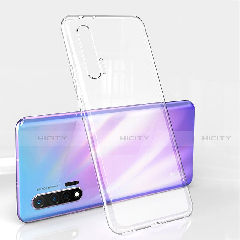 Custodia Silicone Trasparente Ultra Sottile Cover Morbida S04 per Huawei Nova 6