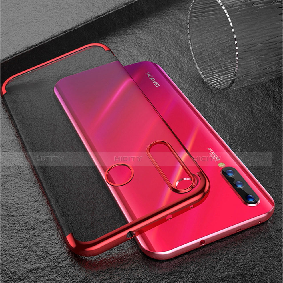 Custodia Silicone Trasparente Ultra Sottile Cover Morbida S04 per Huawei P Smart+ Plus (2019)