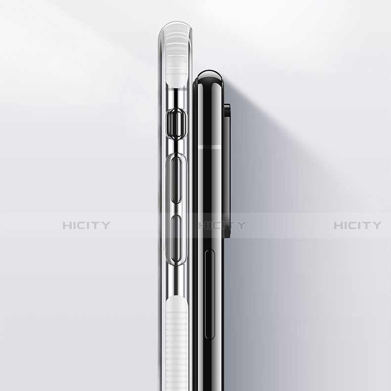 Custodia Silicone Trasparente Ultra Sottile Cover Morbida S04 per Samsung Galaxy S10