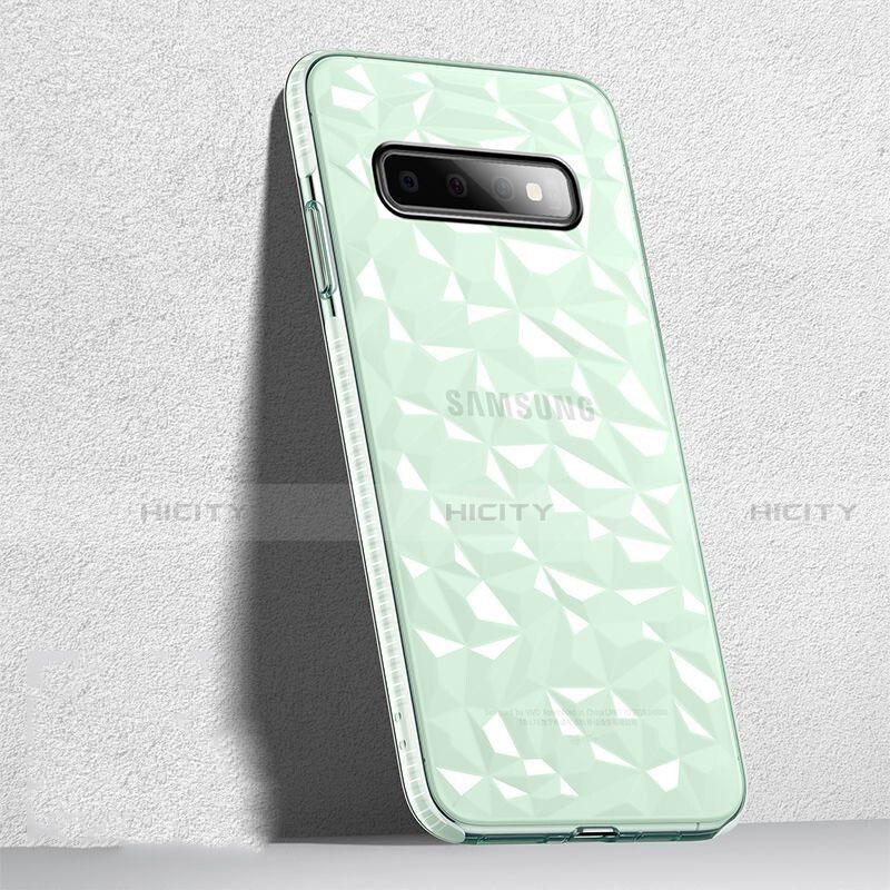 Custodia Silicone Trasparente Ultra Sottile Cover Morbida S04 per Samsung Galaxy S10 5G