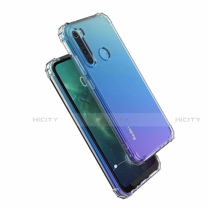 Custodia Silicone Trasparente Ultra Sottile Cover Morbida S04 per Xiaomi Redmi Note 8