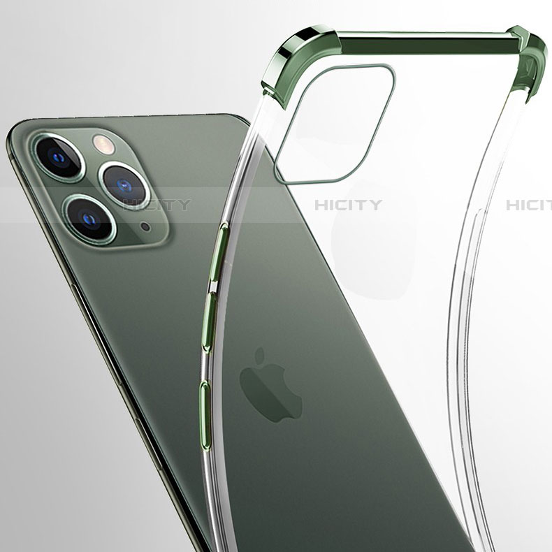Custodia Silicone Trasparente Ultra Sottile Cover Morbida S05 per Apple iPhone 11 Pro Max
